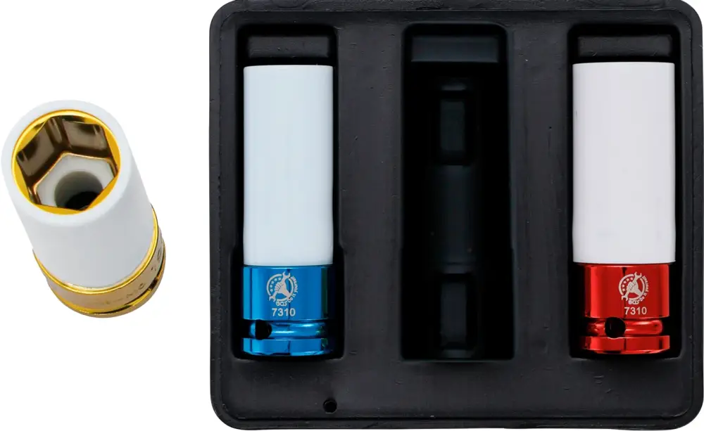 BGS Hlavice nástrčné,12,5 mm (1/2"), 17 / 19 / 21 mm, 3dílná sada Super Cena