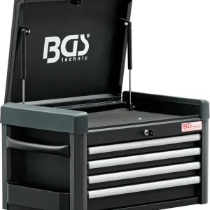 Značkový BGS Box na nářadí 4 zásuvky nástavba k vozíku BGS č.4111