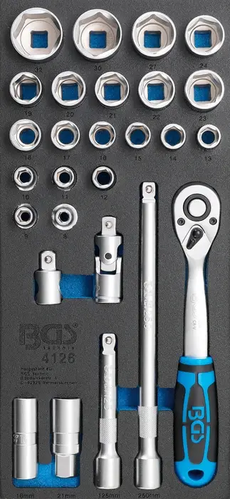 BGS Modul - gola sada, 1/2", 8-32 mm, 27 dílů Cenový Hit
