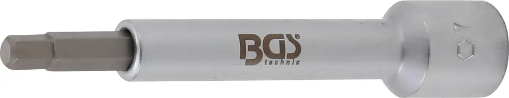 BGS Nástrčná hlavice, 12,5 mm (1/2"), vnitřní šestihran 7 mm Finální Výprodej