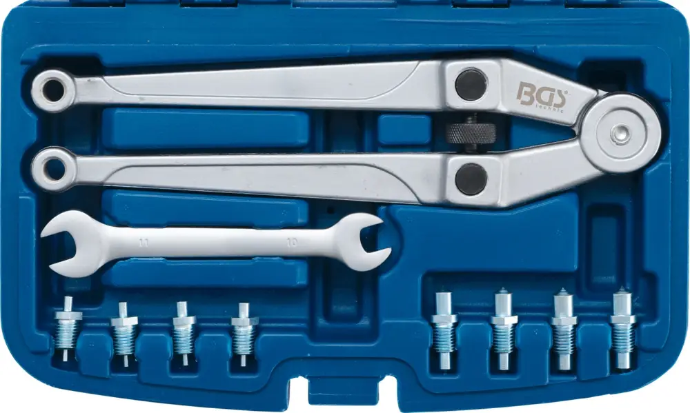 BGS Sada klíčů s čepy na čelní otvory, stavitelné, O 2,5 – 9 mm Expresní Doručení