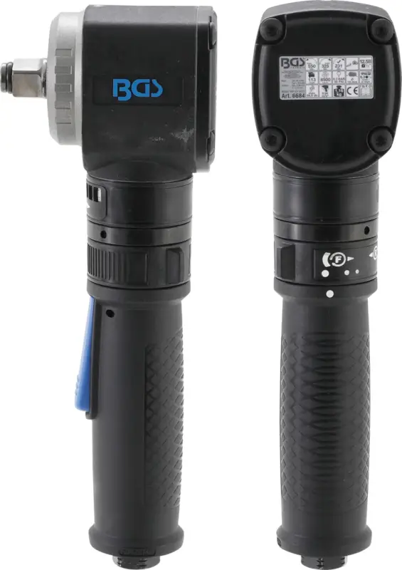 Nejprodávanější BGS Pneumatický rázový utahovák, zahnutý, 12,5 mm (1/2“), 550 Nm