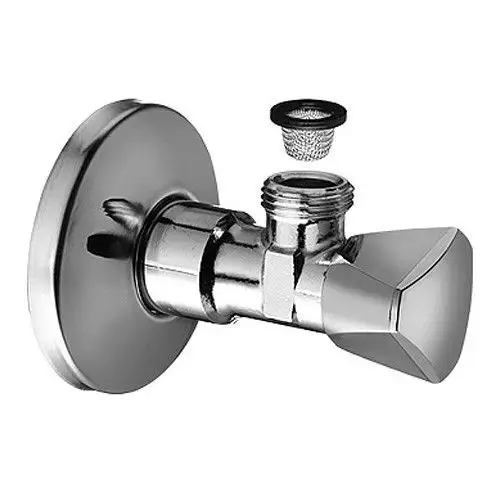 Schell Sanland rohový ventil vřetenový se sítkem 1/2" x 3/8" bez matky Poslední Šance