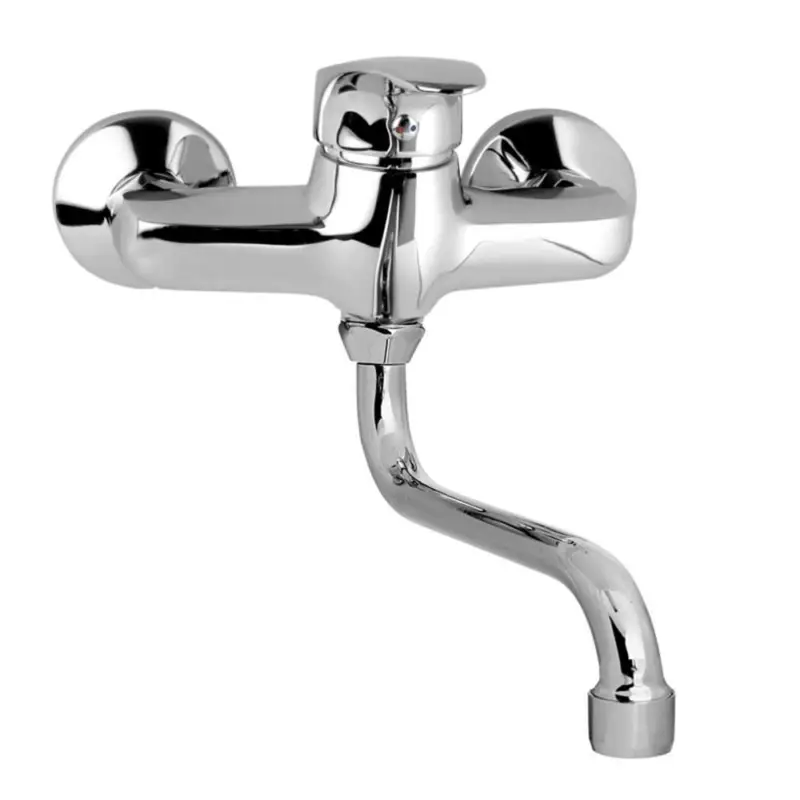 Expresní Doručení Dřezová nástěnná baterie, Sonáta, 150 mm, s ramínkem trubkovým ø 18 mm - 200 mm, chrom