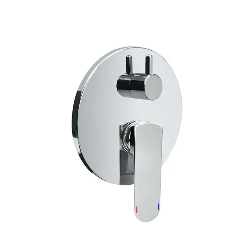 Must-Have Sprchová baterie podomítková s přepínačem, Mada, Mbox, kulatý kryt, chrom