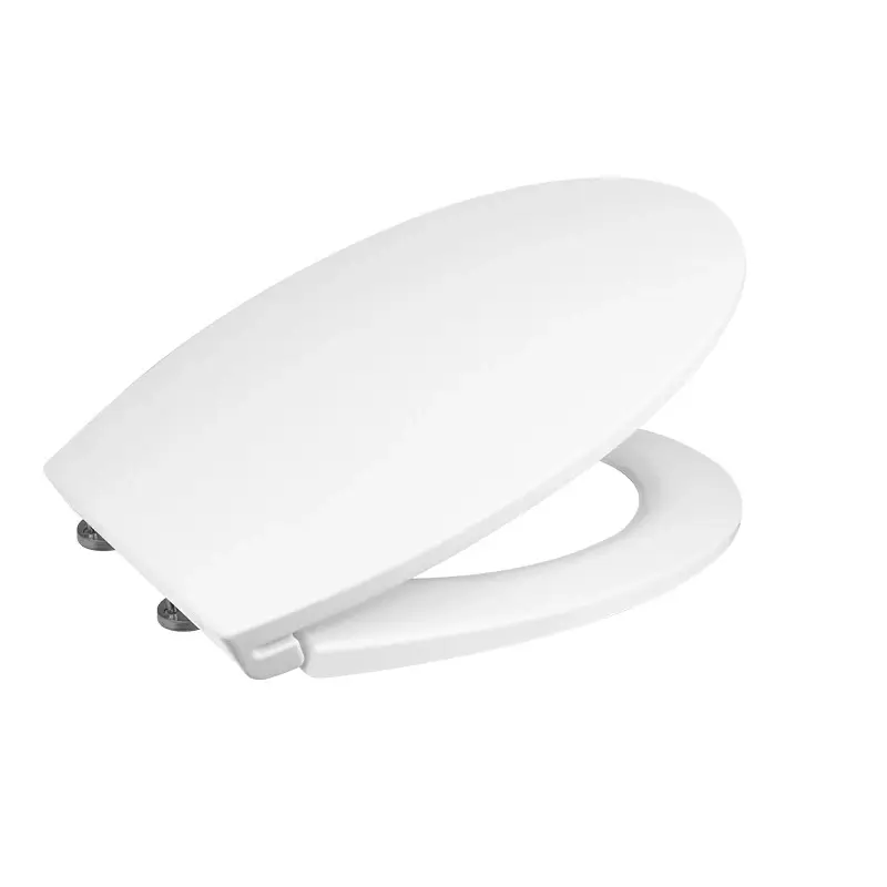 Samozavírací WC sedátko slim, duroplast, bílé, s odnímatelnými panty CLICK Akce