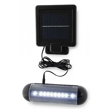 Jen Po Omezenou Doba Platinium Nástěnné solární LED světlo s externím panelem SL-3008