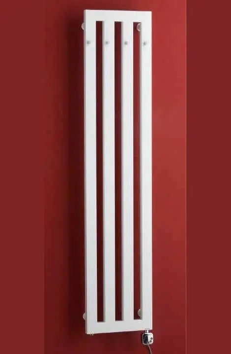 Oblíbený Koupelnový radiátor PMH DARIUS s háčky DAH6BL 326x1800, Černá matná