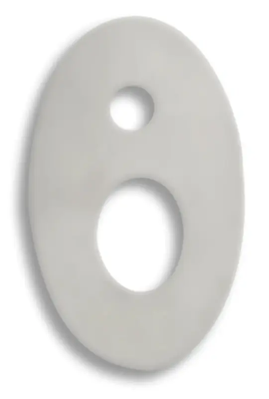NOVASERVIS Podložka pod baterii 50R chrom - PB/32050R,0 Zlevněný