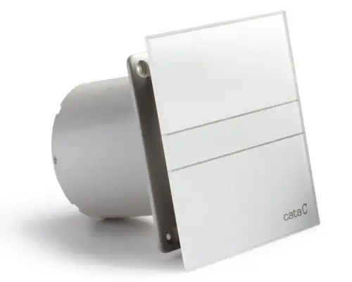 CATA ventilátor e100 G sklo bílý Akce