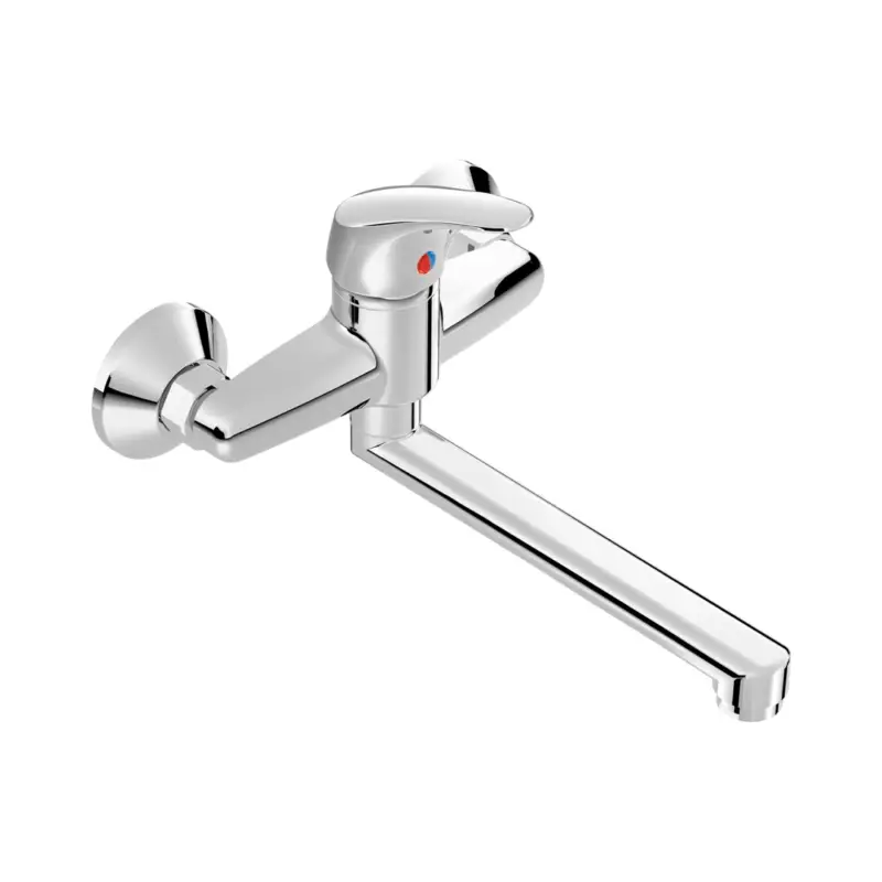 Nakupujte Hned JIKA TALAS Umyvadlová nástěnná páková baterie, ramínko 210 mm, Chrom