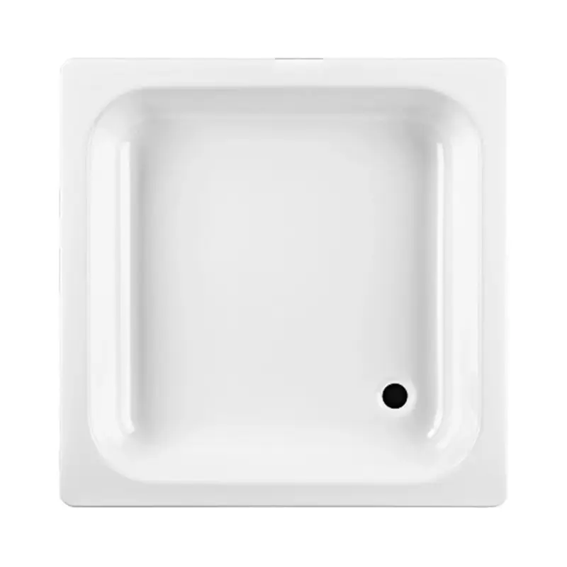Tovární Cena JIKA SOFIA Sprchová vanička, ocelová, čtvercová 80x80x14,5,Bílá