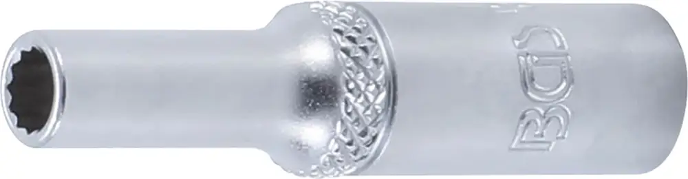 BGS Nástrčná hlavice, dvanáctihranná, prodloužená, 6,3 mm (1/4"), 5 mm Speciální Cena
