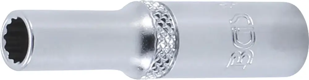 Levný BGS Nástrčná hlavice, dvanáctihranná, prodloužená, 6,3 mm (1/4"), 6 mm