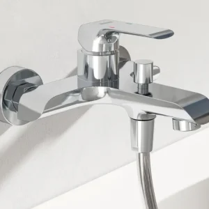 Ravak Vanová nástěnna baterie FLAT FL 022.00/150, rozteč 150mm Novinka