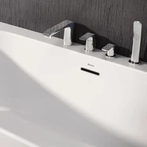 Ravak Vanová baterie FLAT FL 026.0, na okraj vany, čtyřotvorová Levný
