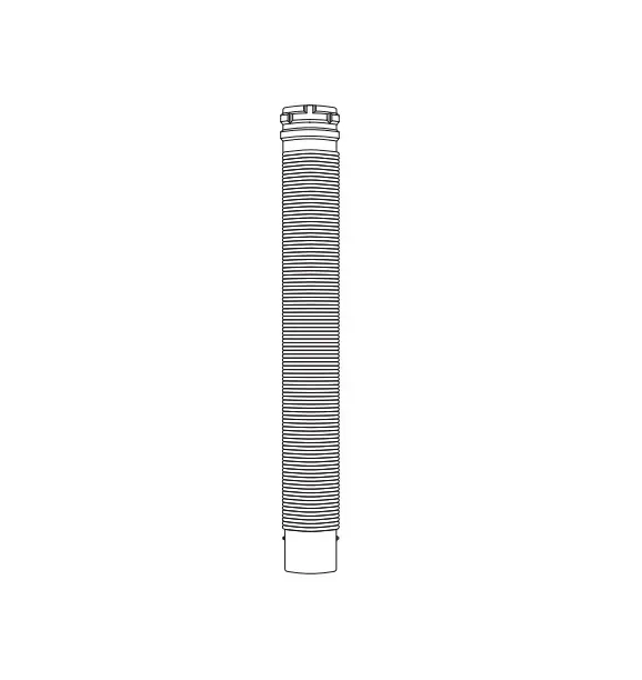 Super Cena ALMEVA FLEX trubka60mm | 50m černá UV-stabil