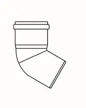 Aktuální ALMEVA STARR koleno 60° 160mm