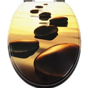 Schütte WC sedátko SEA STONE | MDF, Soft Close Sleva