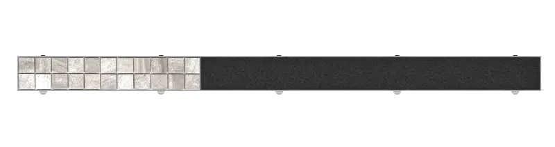 Aktuální ALCAPLAST Rošt FLOOR pro sprchový liniový žlab, pro vložení dlažby, délka 550 mm FLOOR-550