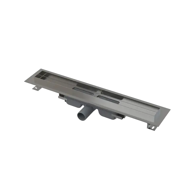Akční Cena ALCAPLAST Sprchový liniový žlab nerezový, s okrajem, pro plný rošt, délka 750 mm APZ106-750