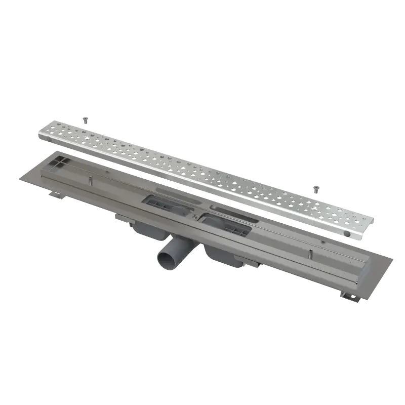 Levný ALCAPLAST Sprchový liniový žlab nerezový Antivandal, s roštem, délka 550 mm APZ111-550M