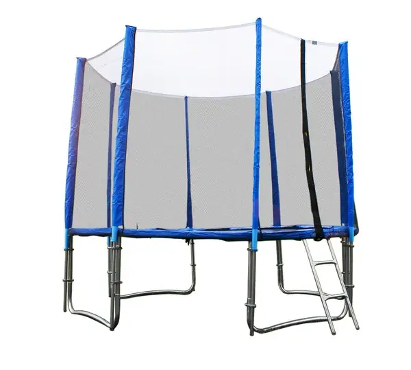 GoodJump 4UPVC Trampolína 400 cm s ochrannou sítí + žebřík + krycí plachta ( 30421+32036 ) Vysoce Kvalitní