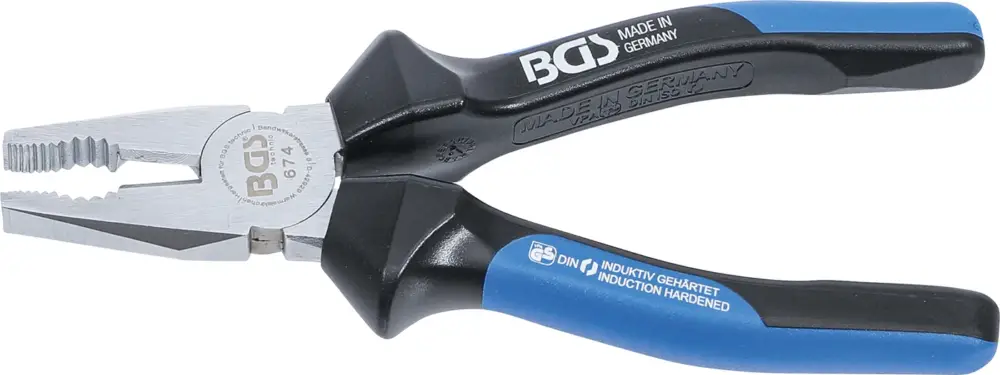 Nakupujte Hned BGS Kombinované kleště, s fazetou a oddělovačem, 180 mm
