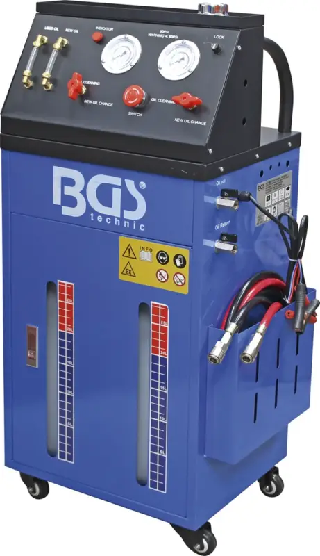BGS Zařízení pro výměnu oleje v automatické převodovce a proplachování / se sadou adaptérů Akční Nabídka