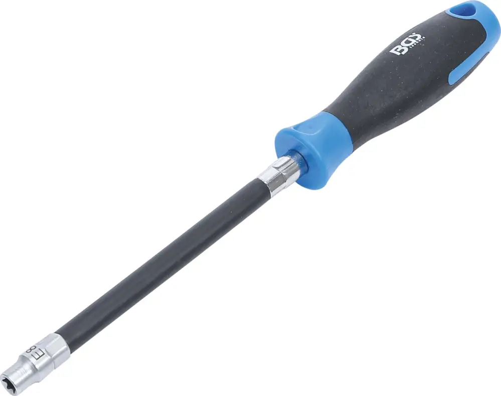 BGS Ohebný šroubovák s kulatou rukojetí, E-Profil E 8, délka čepele 150 mm Časově Omezené