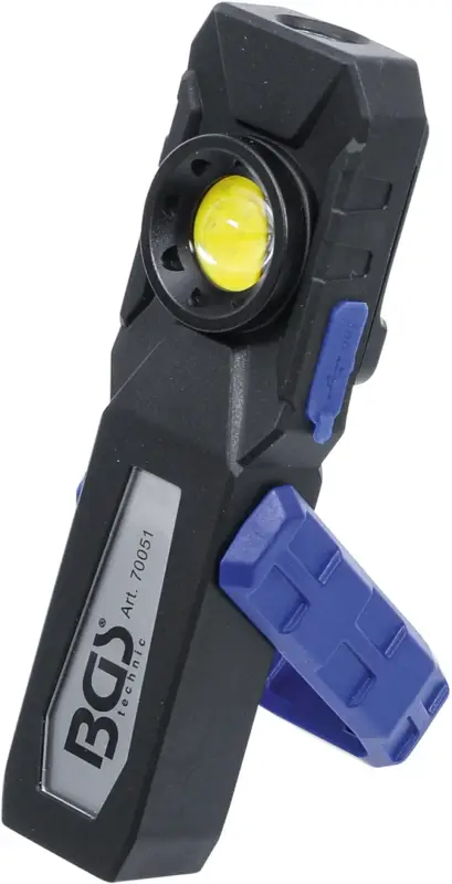 Cenový Hit BGS Montážní COB LED lampa s magnetem a háčkem, sklopná