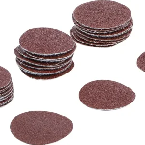 Akce BGS Sada brusného papíru pro excentrickou brusku, O 30 mm, K 60 - 80 - 120, 30dílná
