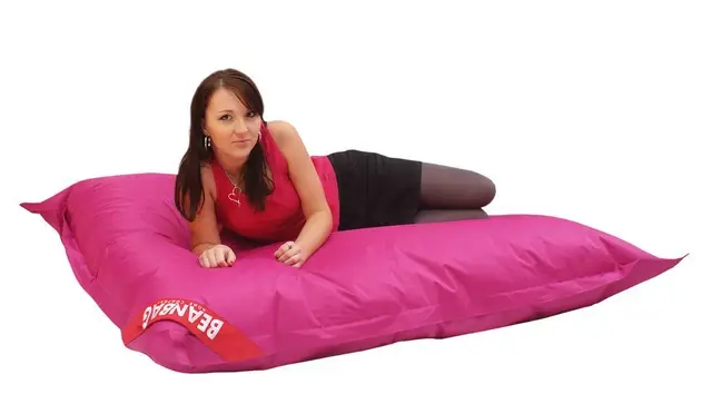 Sezónní Sleva Sedací pytel 179x140 perfekt pink
