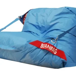 Akční Nabídka Sedací pytel 189x140 comfort s popruhy cyan