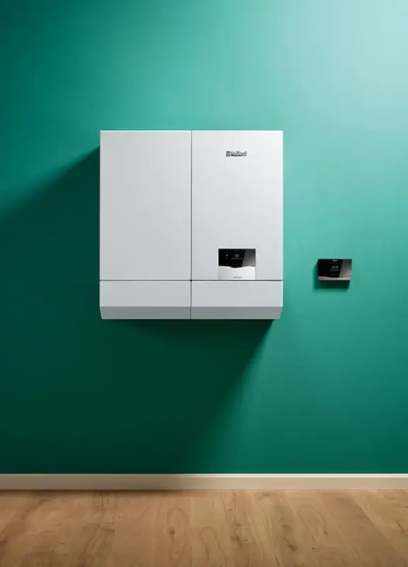 Ihned K Objednání Vaillant VUW 32CS/1-5 ecoTEC plus + VIH QL 75/2 B, 70l Sestava kotlová (zásobník vlevo od kotle)