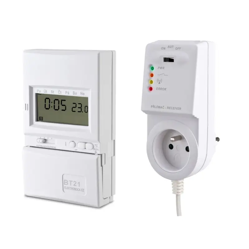 Sleva ELEKTROBOCK Bezdrátový termostat BT21