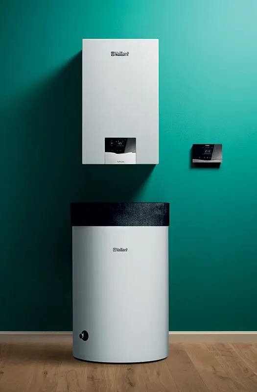 Bezpečná Platba Vaillant VU 25CS/1-7 vč. zásobníku VIH R 120/6 M Sestava kotlová