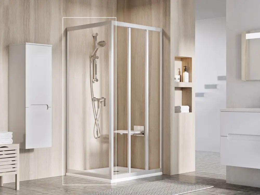 RAVAK pevná stěna APSS-75 198 satin+transparent Nejlepší Cena