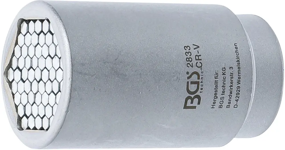 Expresní Doručení BGS Univerzální nástrčná hlavice, 20 mm (3/4"), 12 - 38 mm