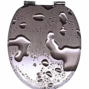 Expresní Doručení Schütte WC sedátko GREY STEEL | MDF, Soft Close