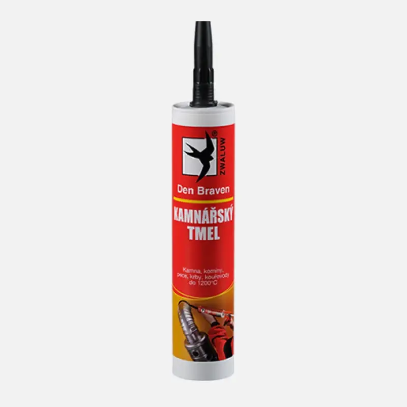 Kamnářský tmel, 310 ml, 1200 °C, černý Bezpečná Platba