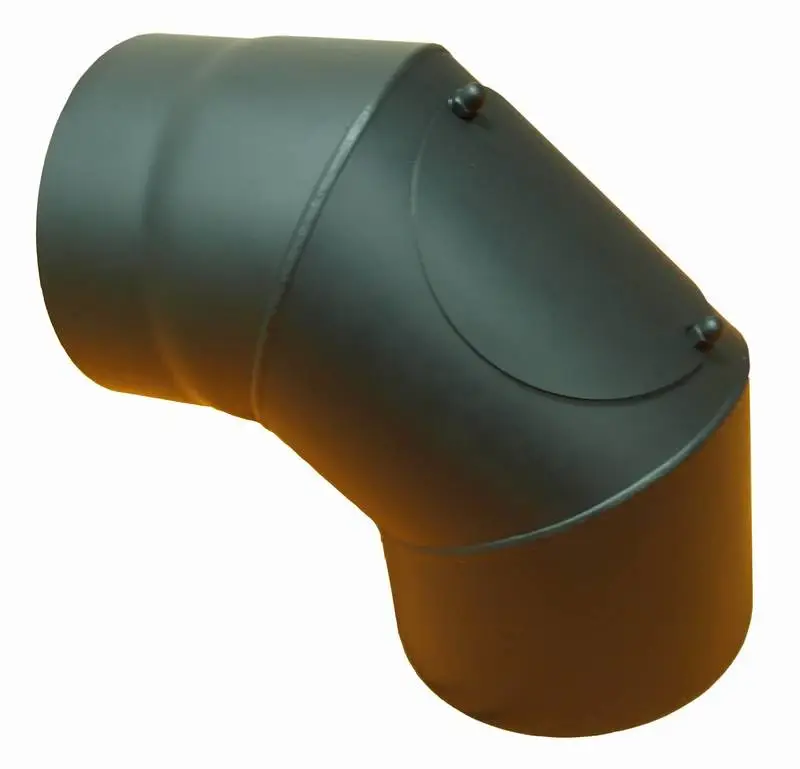 Levný HS Flamingo Koleno 90°/180 mm/1,5 mm s čistícím otvorem