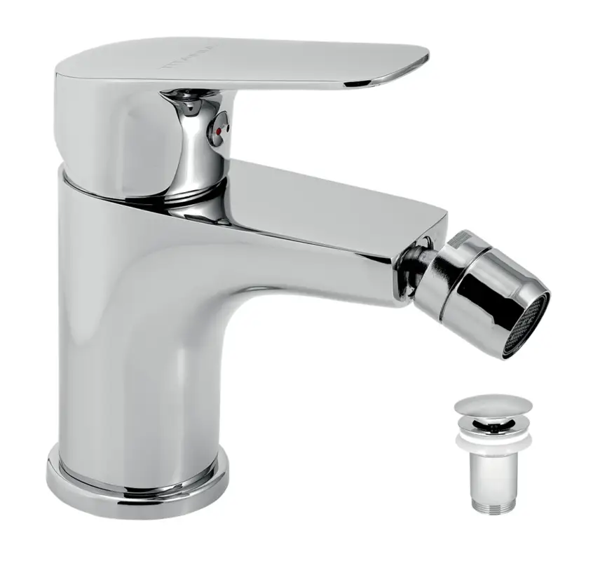 Nejlepší Volba NOVASERVIS Bidetová baterie s výpustí Titania Pure, chrom - 90311,0
