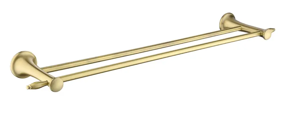 Výprodej NOVASERVIS Dvojitý držák ručníků ANTICA 600 mm, bronz - AAI10BR