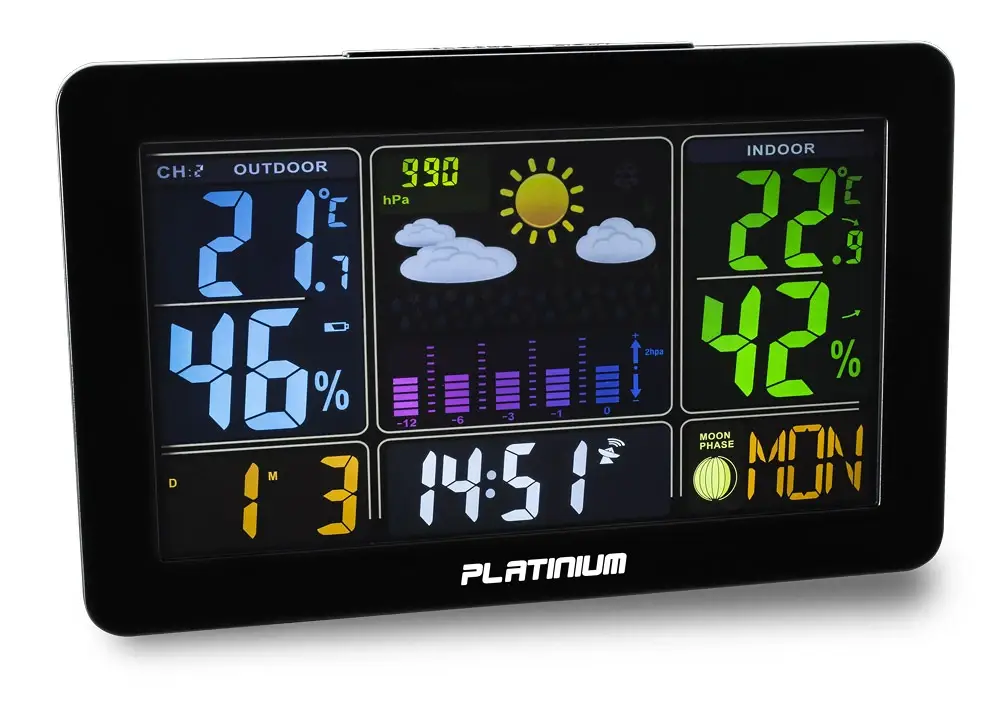 Časově Omezené Platinium Bezdrátová meteostanice SUN