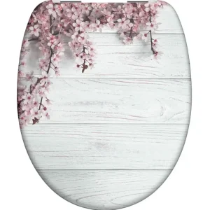 Schütte WC sedátko FLOWERS&WOOD | Duroplast, Soft Close Ověřený