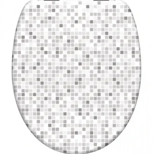 Schütte WC sedátko MOSAIK GRAU| Duroplast, Soft Close Koupit Online