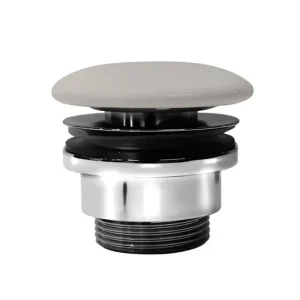 GSI GSI umyvadlová výpust 5/4“, neuzavíratelná, keramická zátka, 5-65mm, creta mat Levný