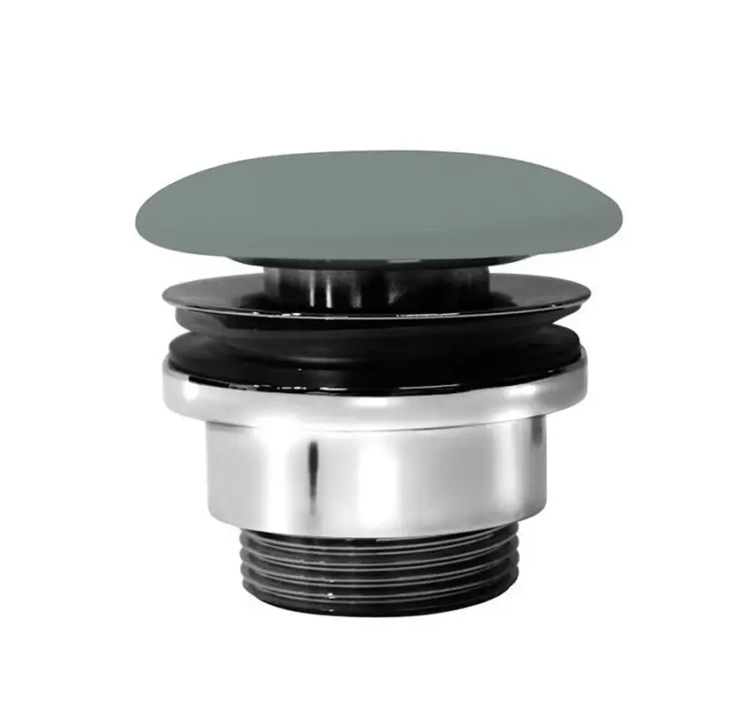 GSI GSI umyvadlová výpust 5/4“, neuzavíratelná, keramická zátka, 5-65mm, agave mat Cenově Výhodný