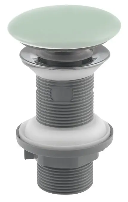 ISVEA Umyvadlová výpust 5/4“, click-clack, keramická zátka, 20-70mm, zelená mint Horká Nabídka